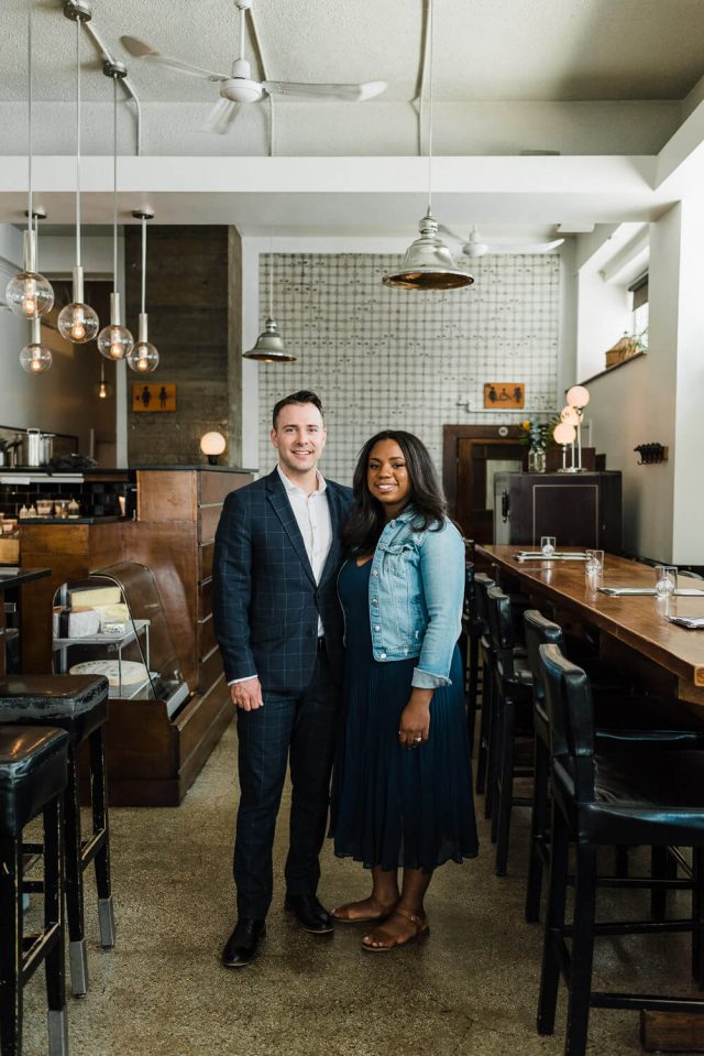 Obladee Wine Bar Engagement Session Rachael Shrum