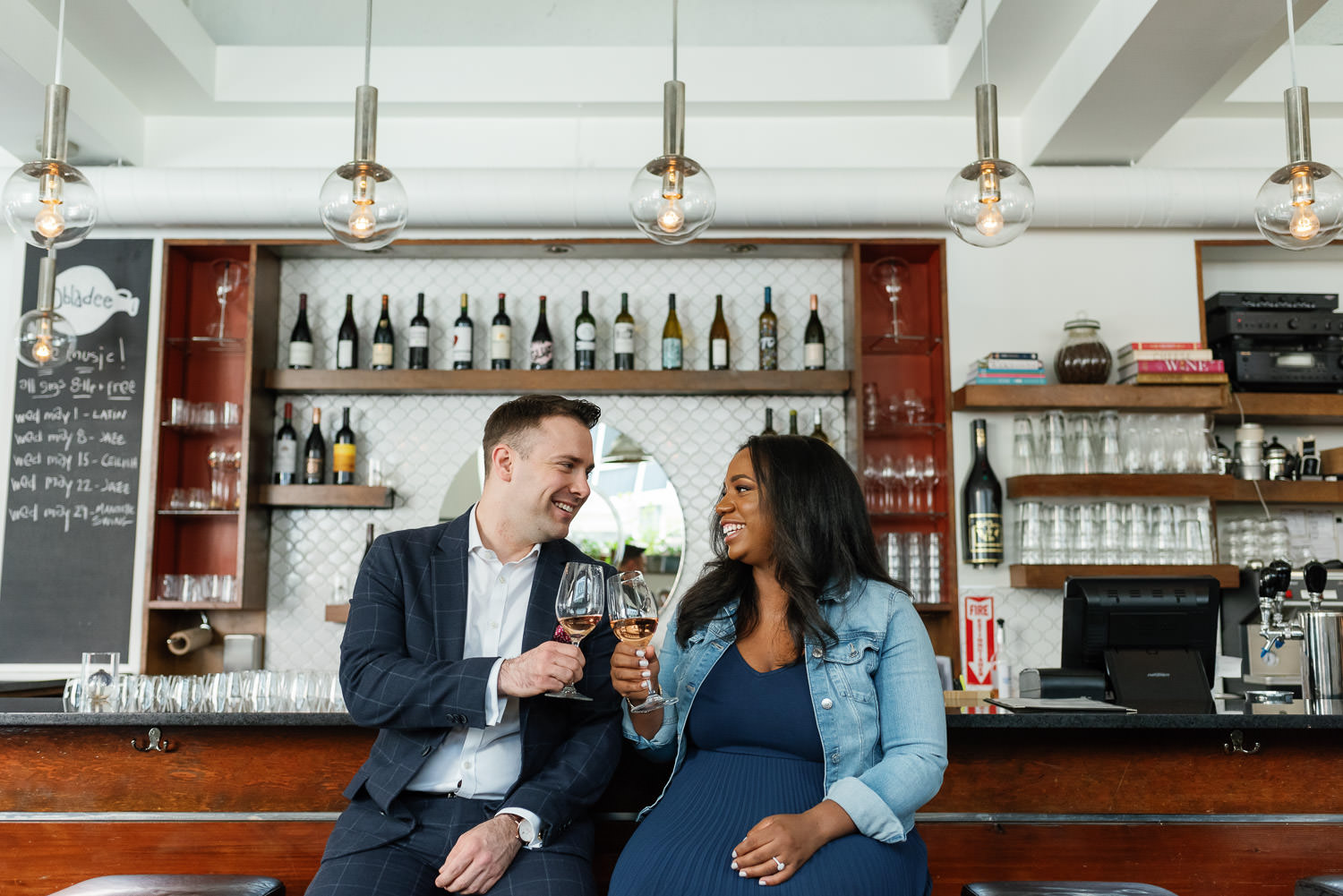 couple sits at obladee wine bar