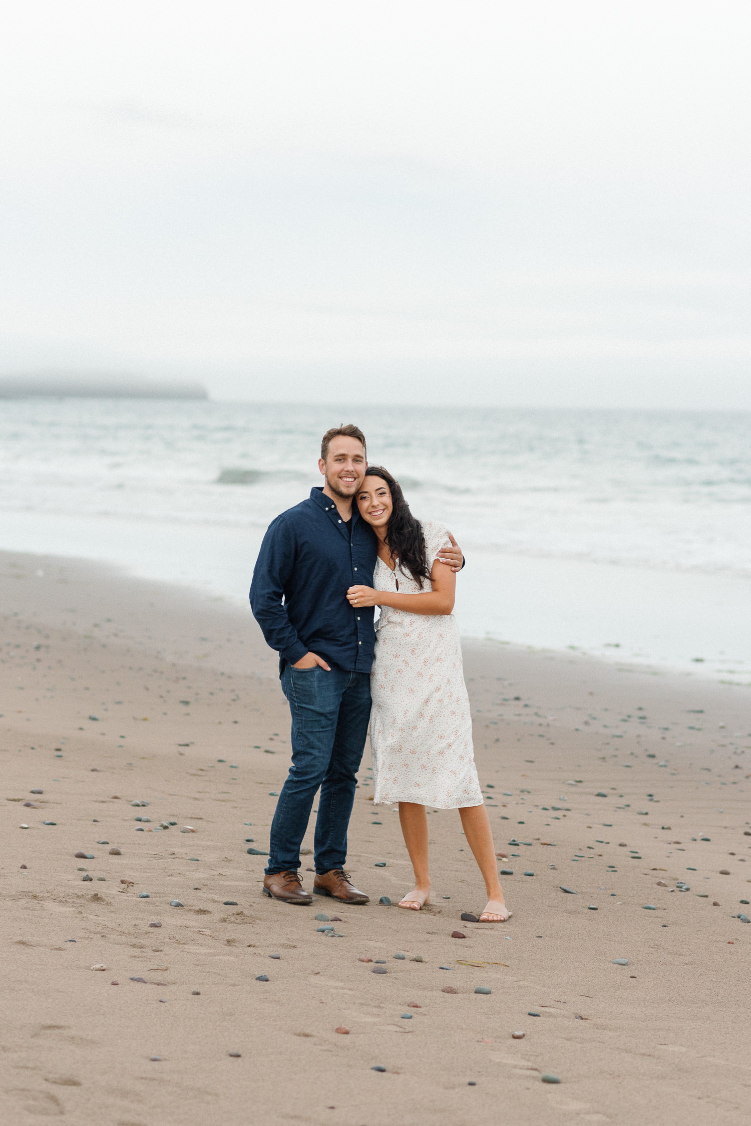 Lawrencetown beach engagement session