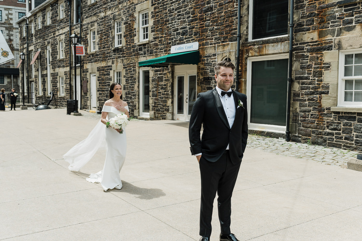 downtown Halifax wedding