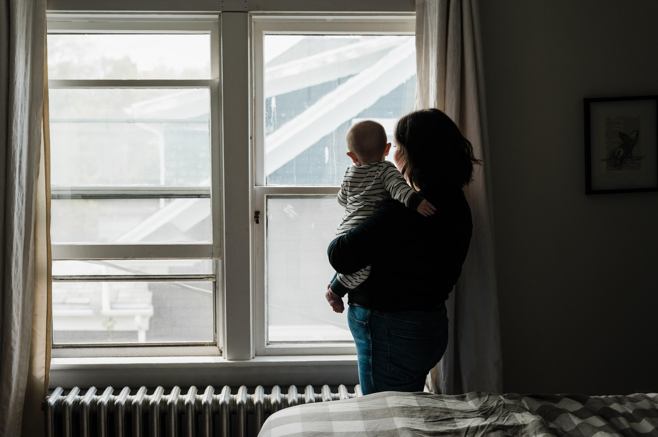 in home family portrait session