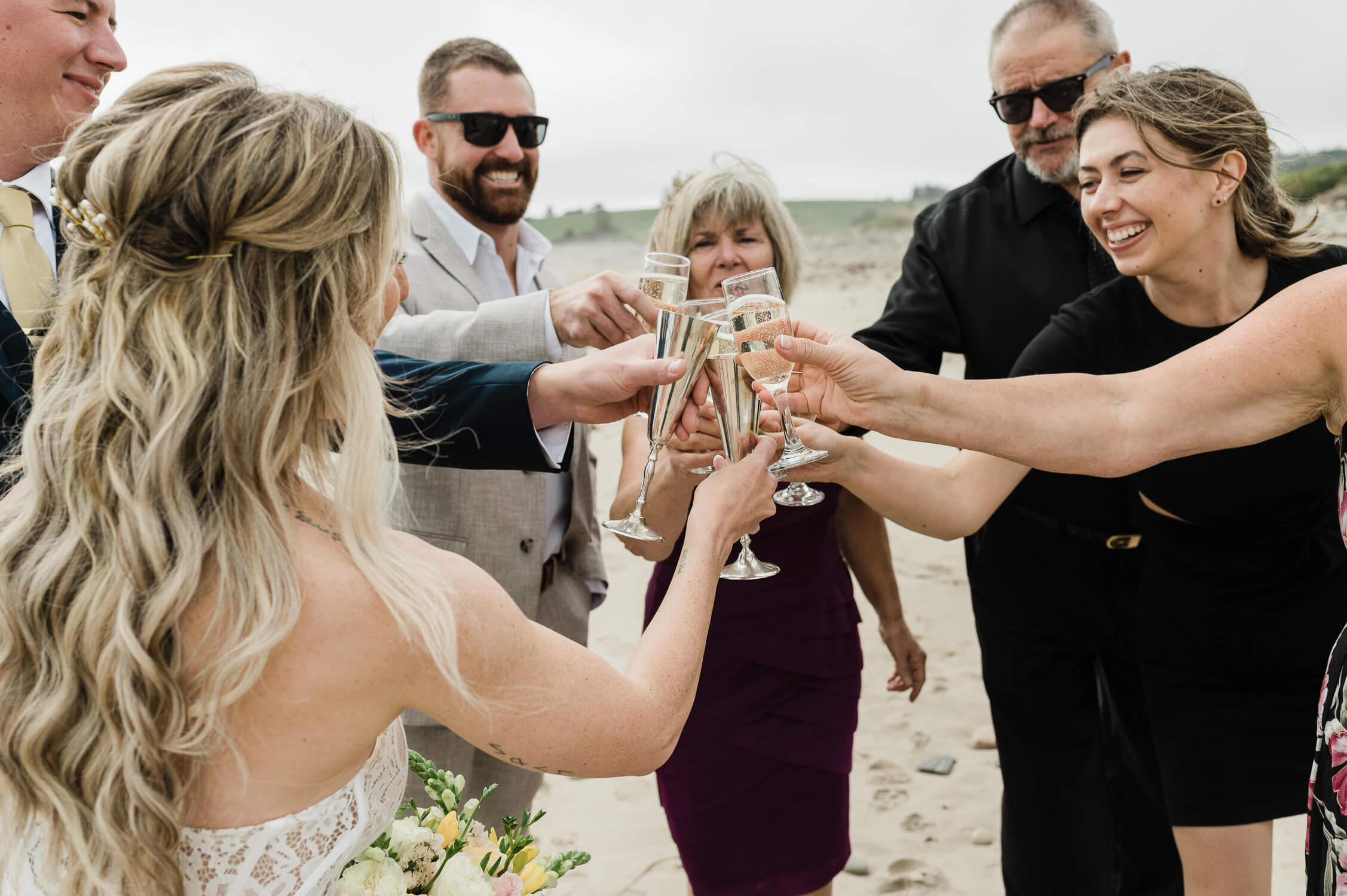 hirtles beach elopement, Kingsburg, Nova Scotia wedding