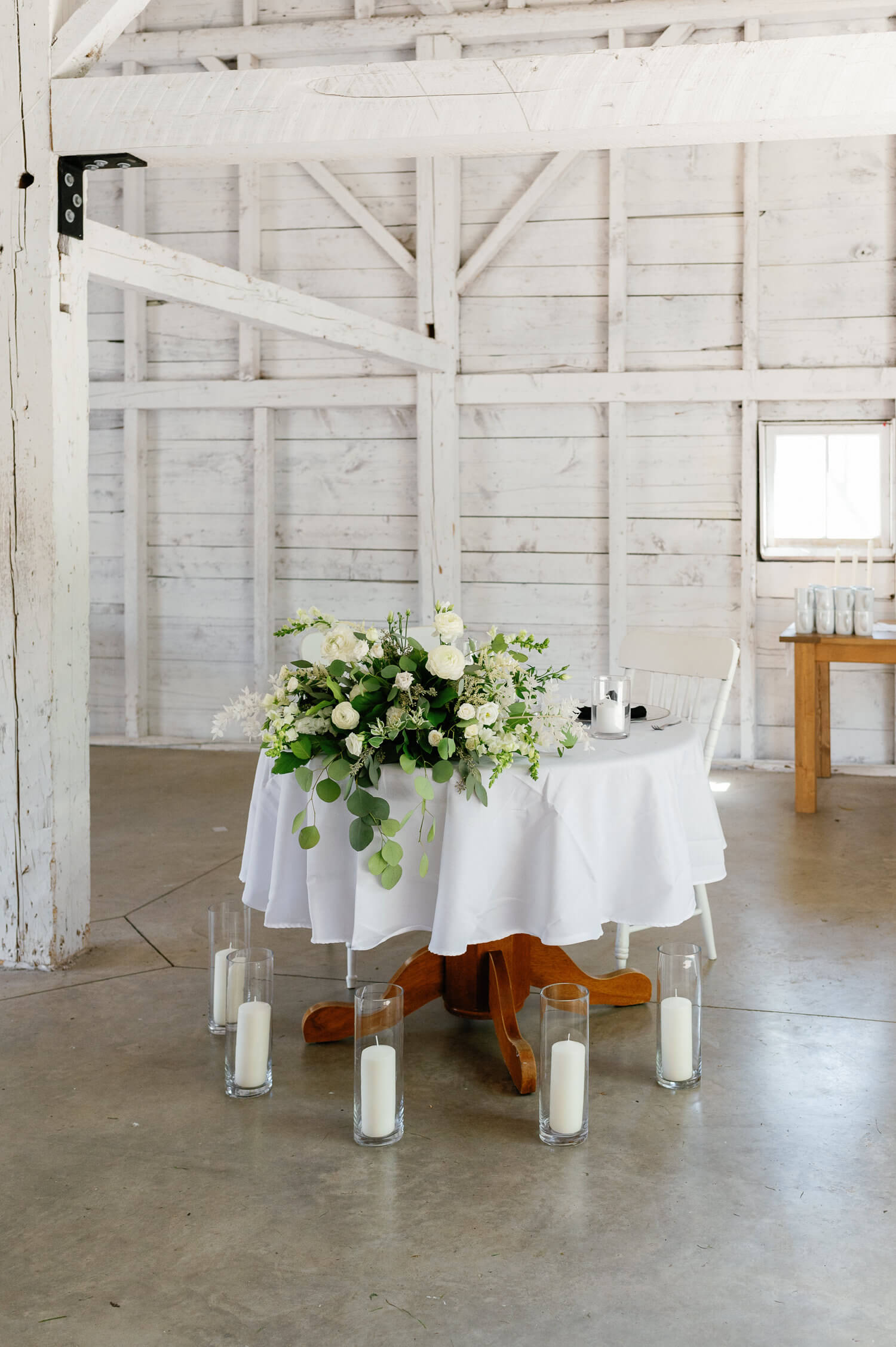 reception details for farm at south cove