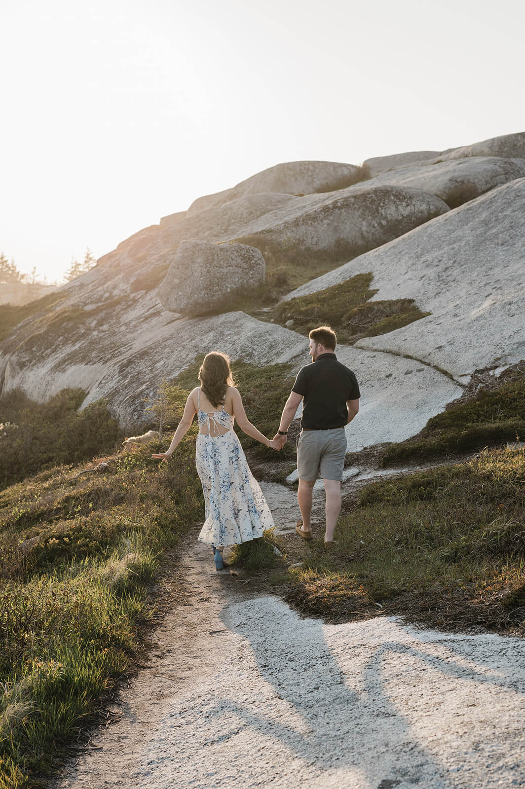 Polly's Cove engagement session photos