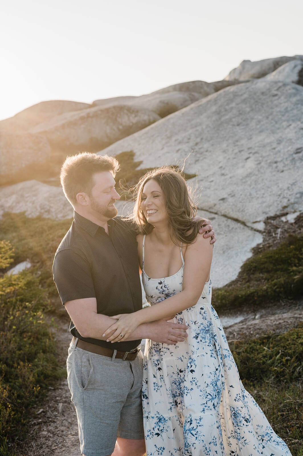 Polly's Cove engagement session photos