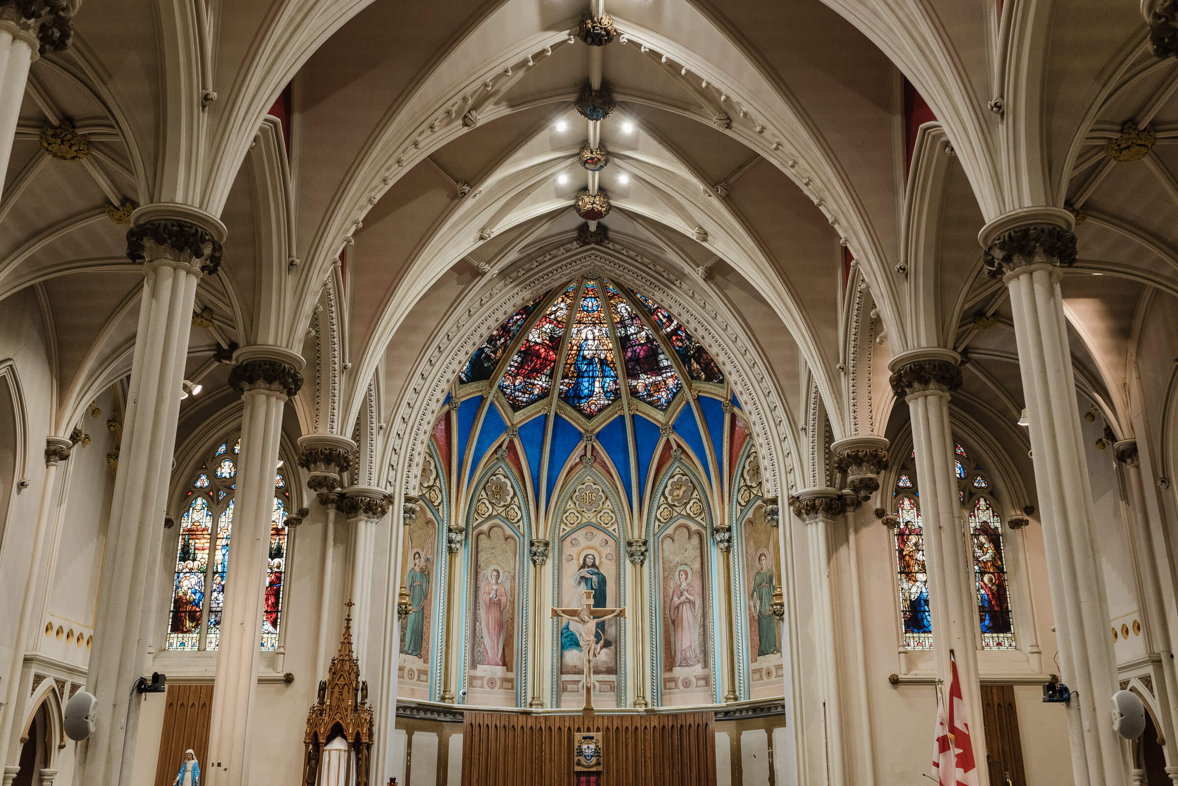 Saint Mary's Cathedral Basilica in Halifax, Nova Scotia