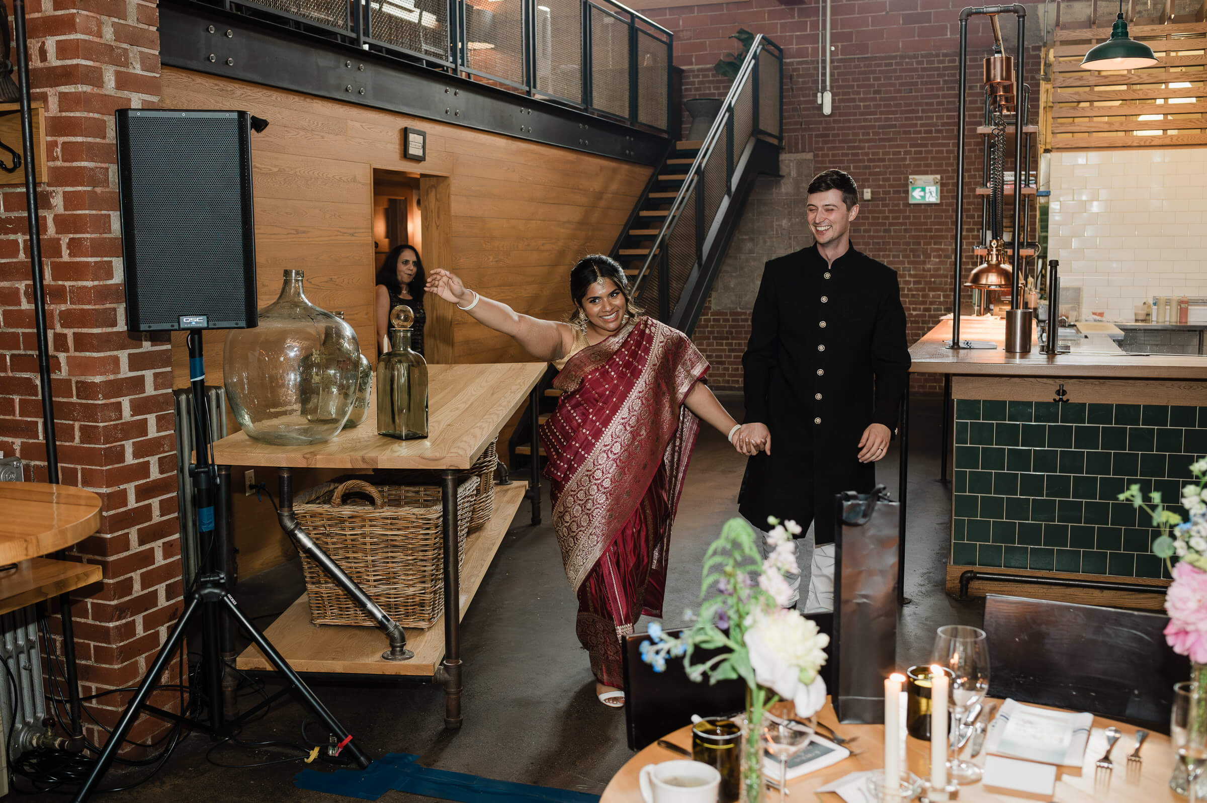 Wedding reception at Agricola Street Brasserie in Halifax