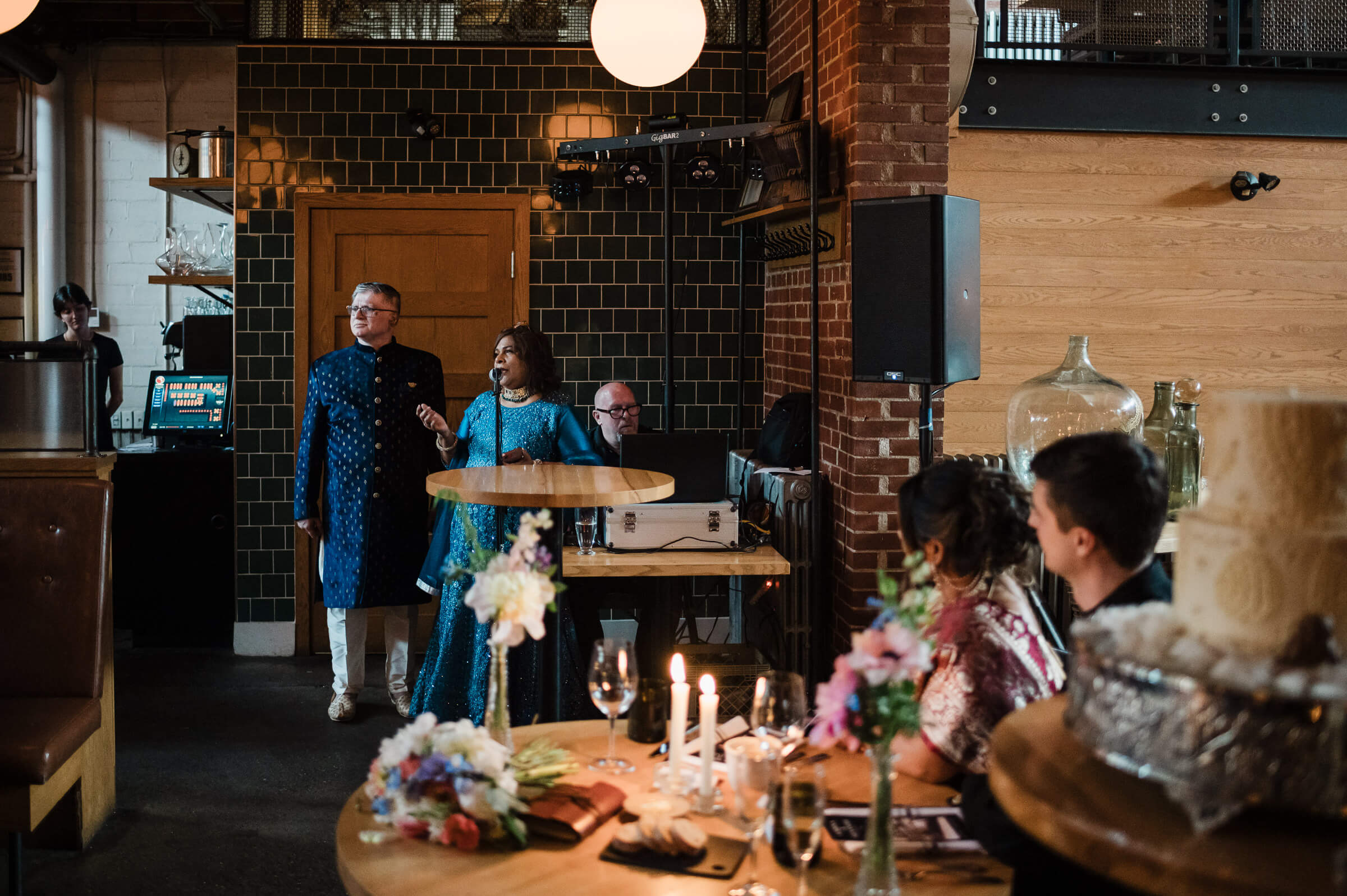 Wedding reception at Agricola Street Brasserie in Halifax