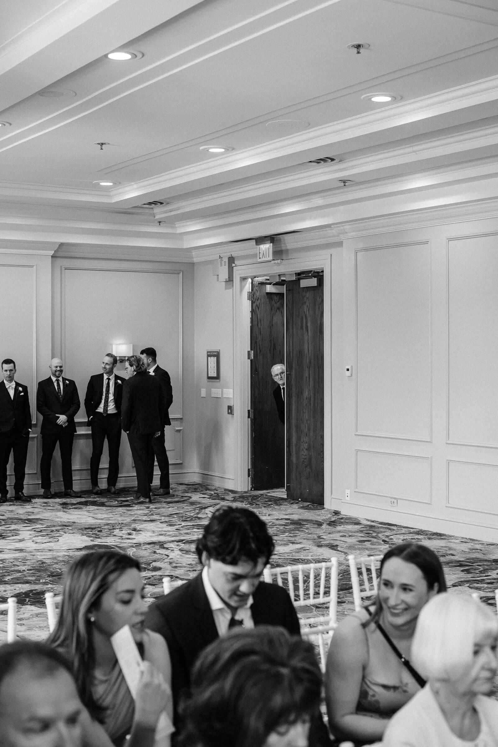 wedding ceremony at the westin nova scotia