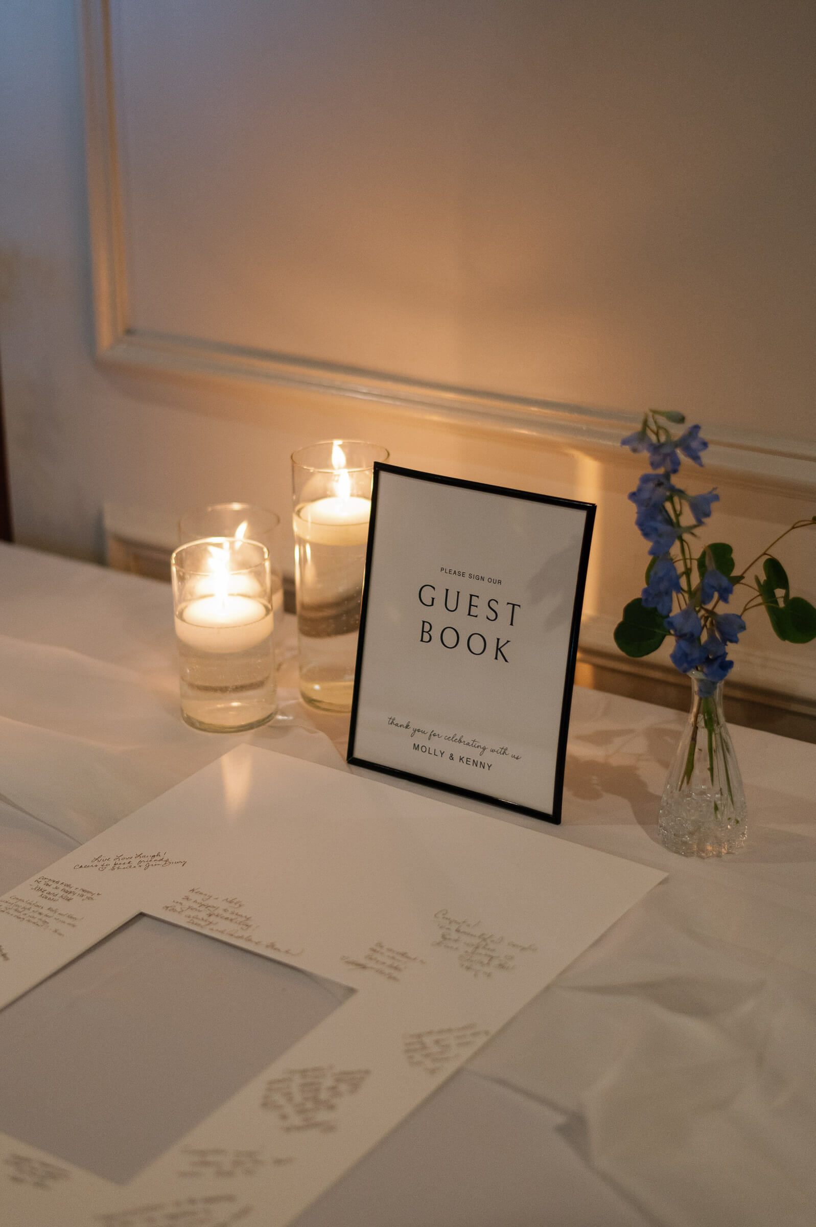 guest book for westin nova scotia wedding