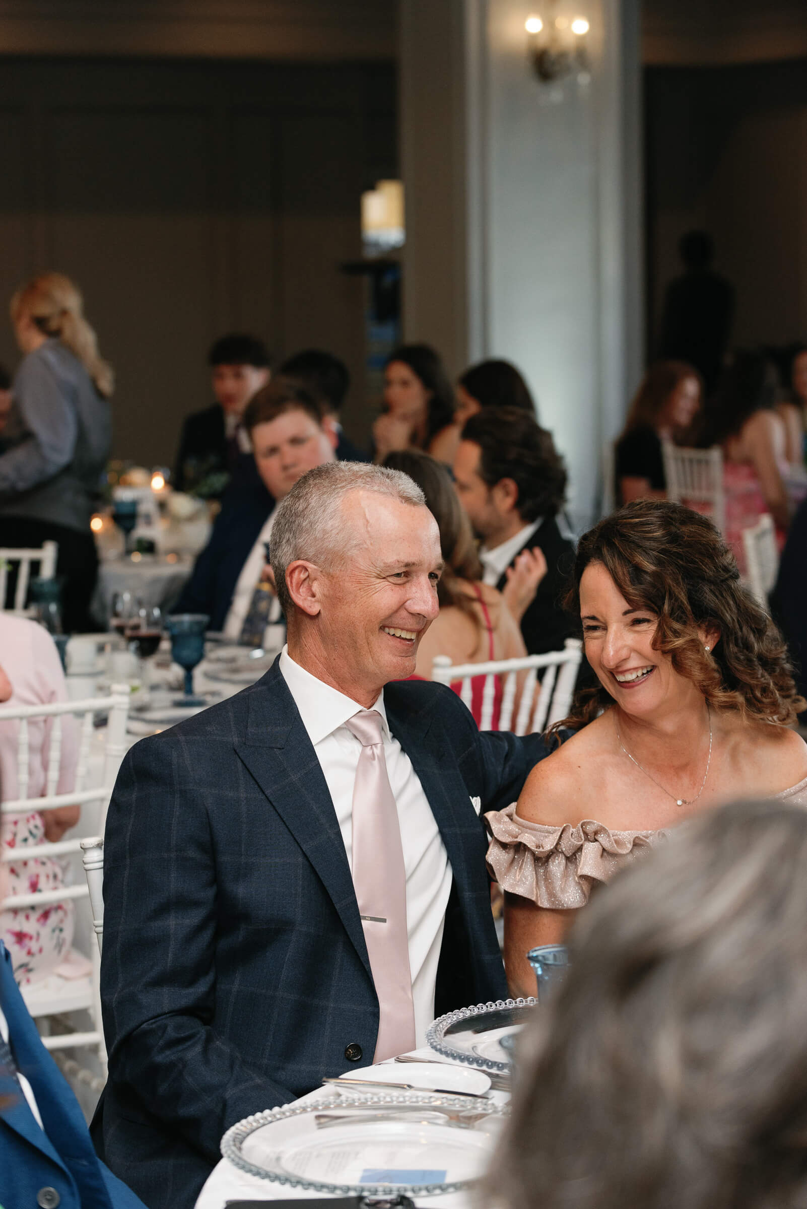 guests at wedding reception taking place at westin nova scotia