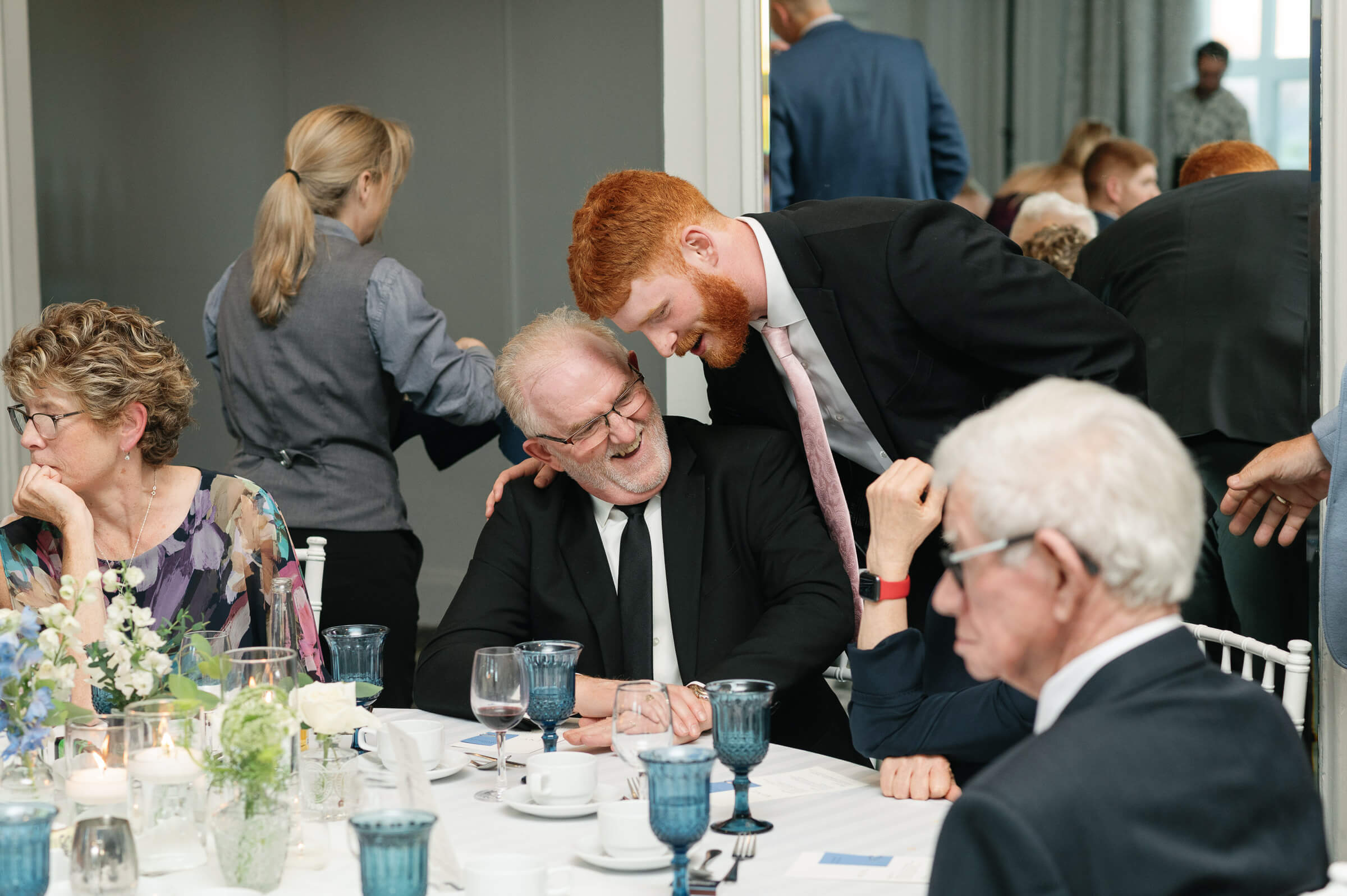 guests at wedding reception taking place at westin nova scotia