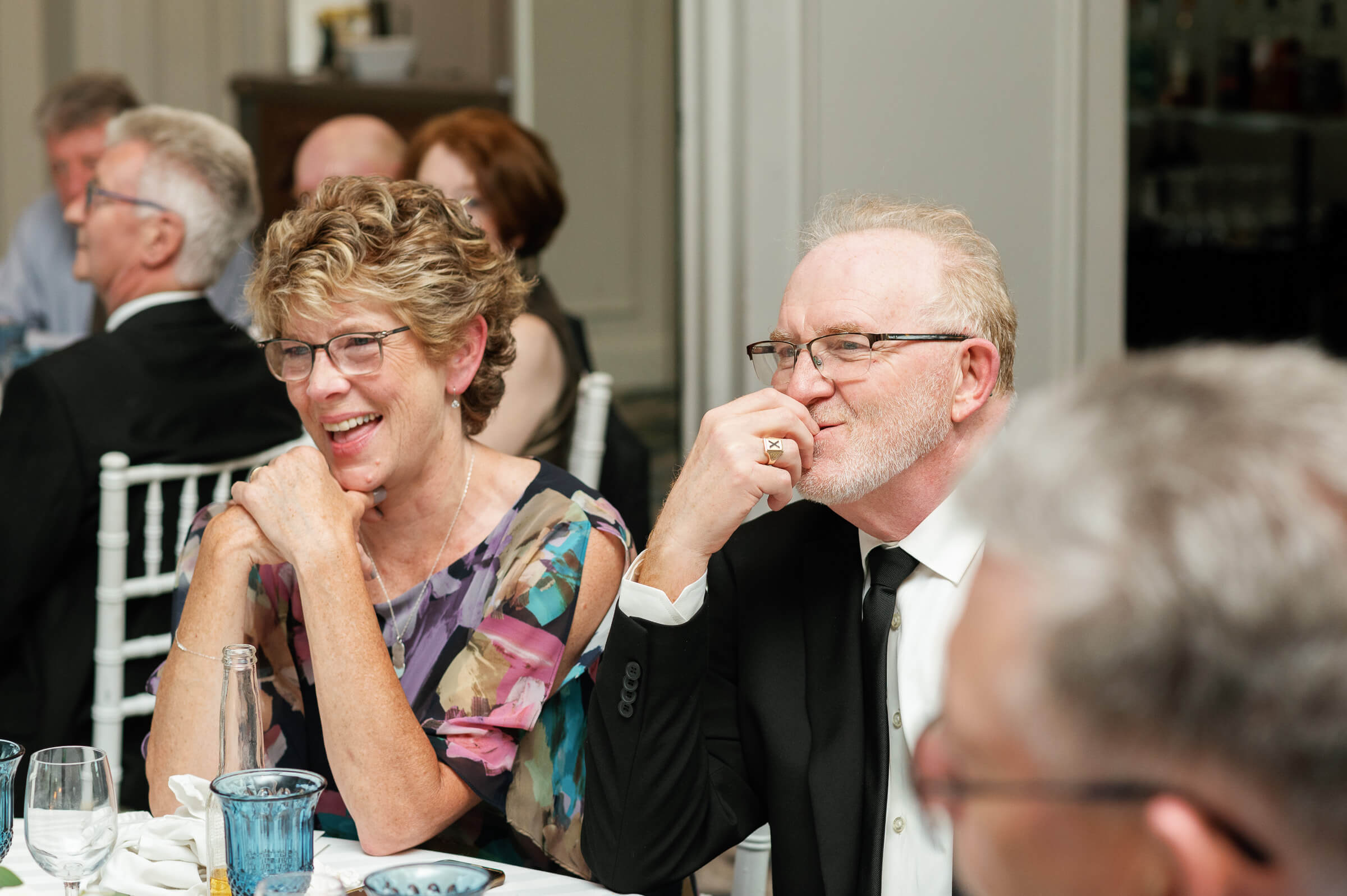 guests at wedding reception taking place at westin nova scotia