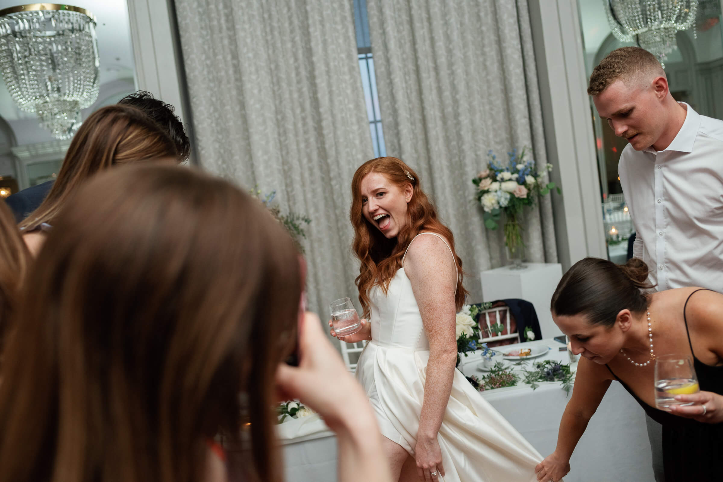 guest dance at halifax wedding reception