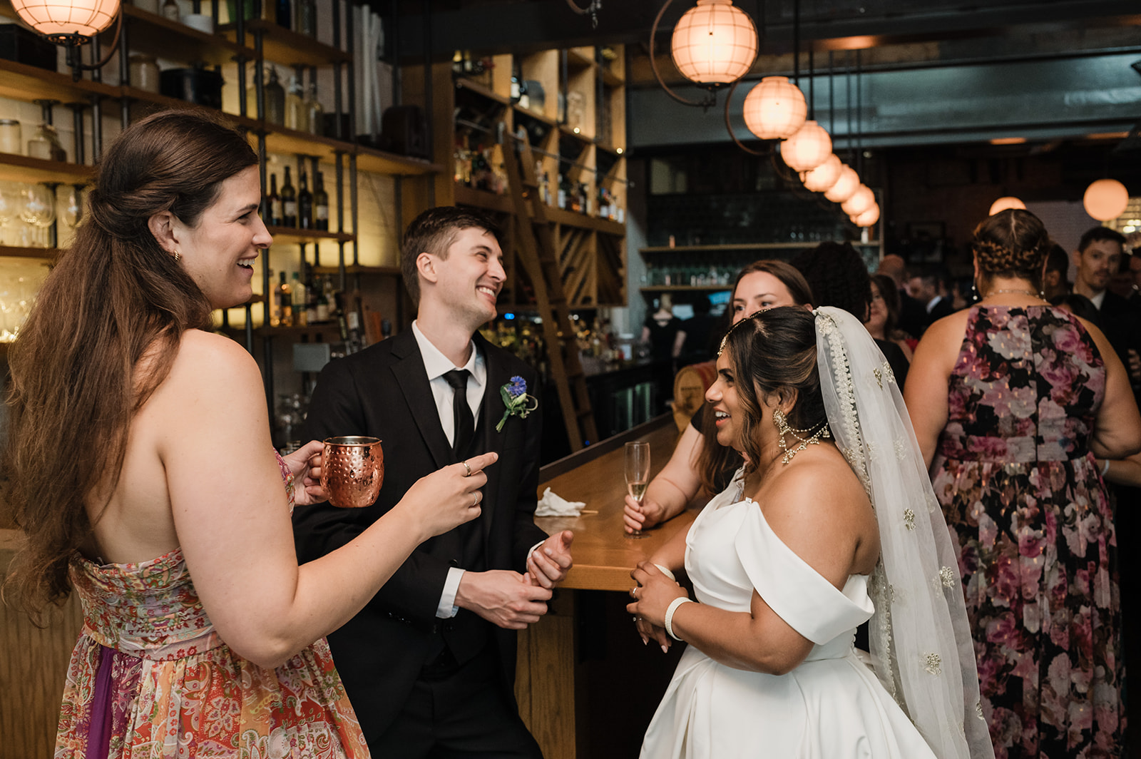 Wedding reception at Agricola Street Brasserie in Halifax