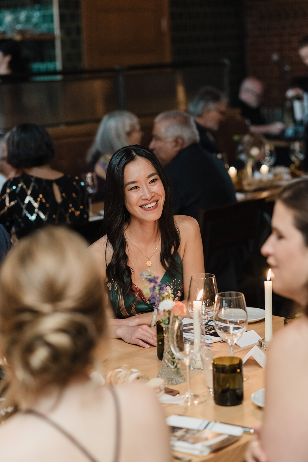 Guests enjoy wedding reception at Halifax's Agricola Street Brasserie